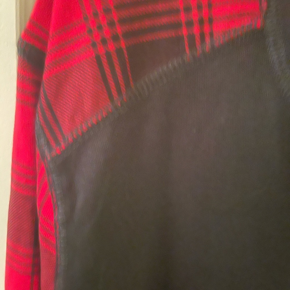 Chaps Black and Red Shirt Size XL NWT - Picture 2 of 3